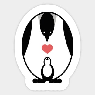 Penguin Family Sticker